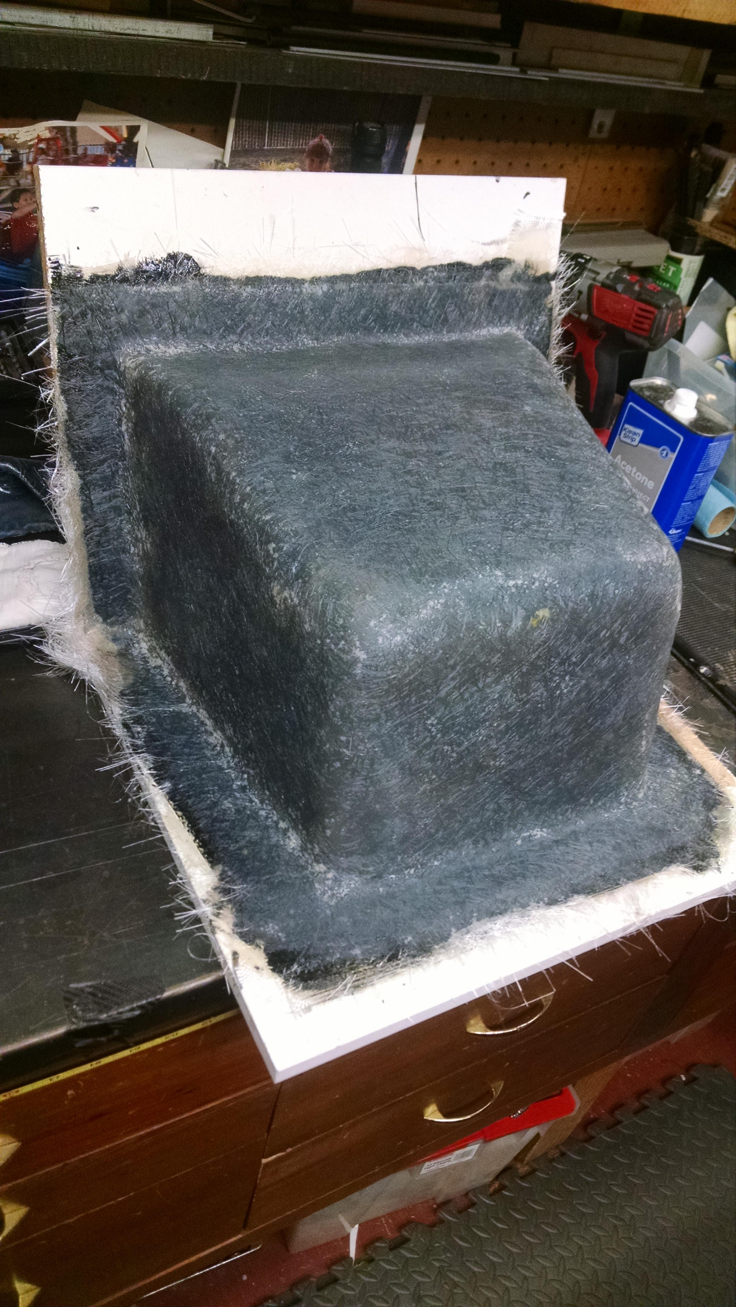 Mold Layup - Glass Matt Layers
