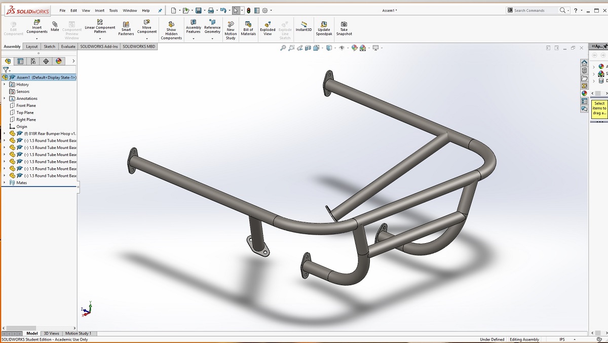 Bumper v.1.2 -three quarter view  1a