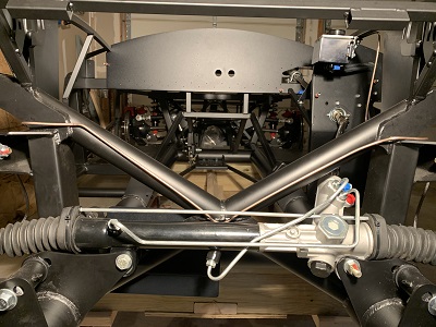 Front Brake Line X Member