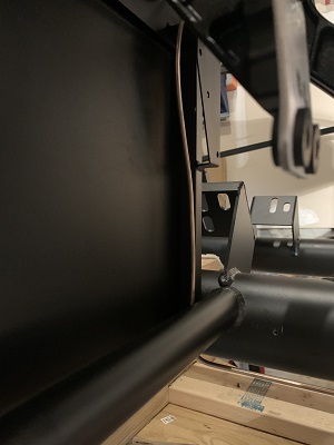 Brake Line Footbox Exit