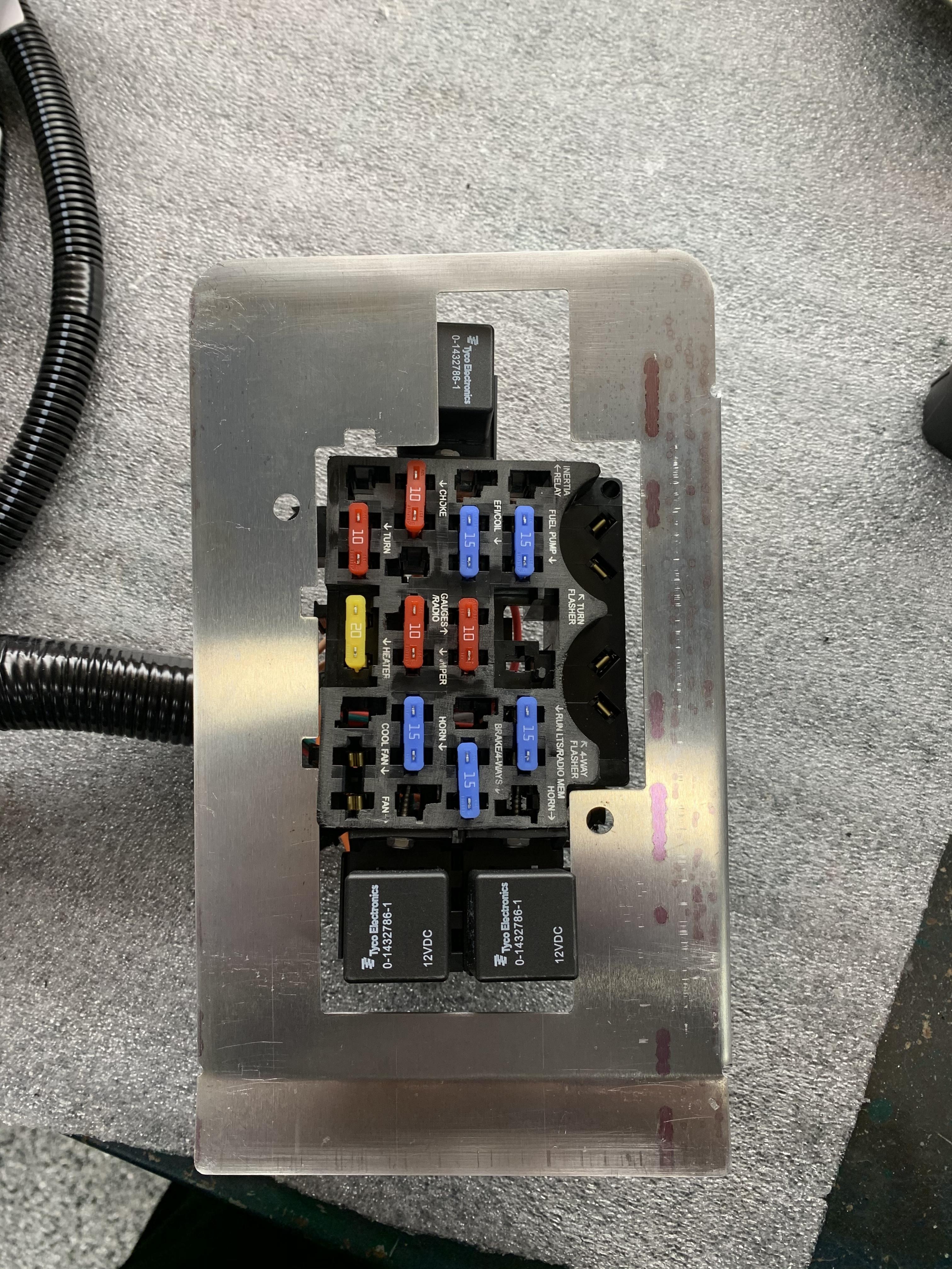 Fuse block and panel