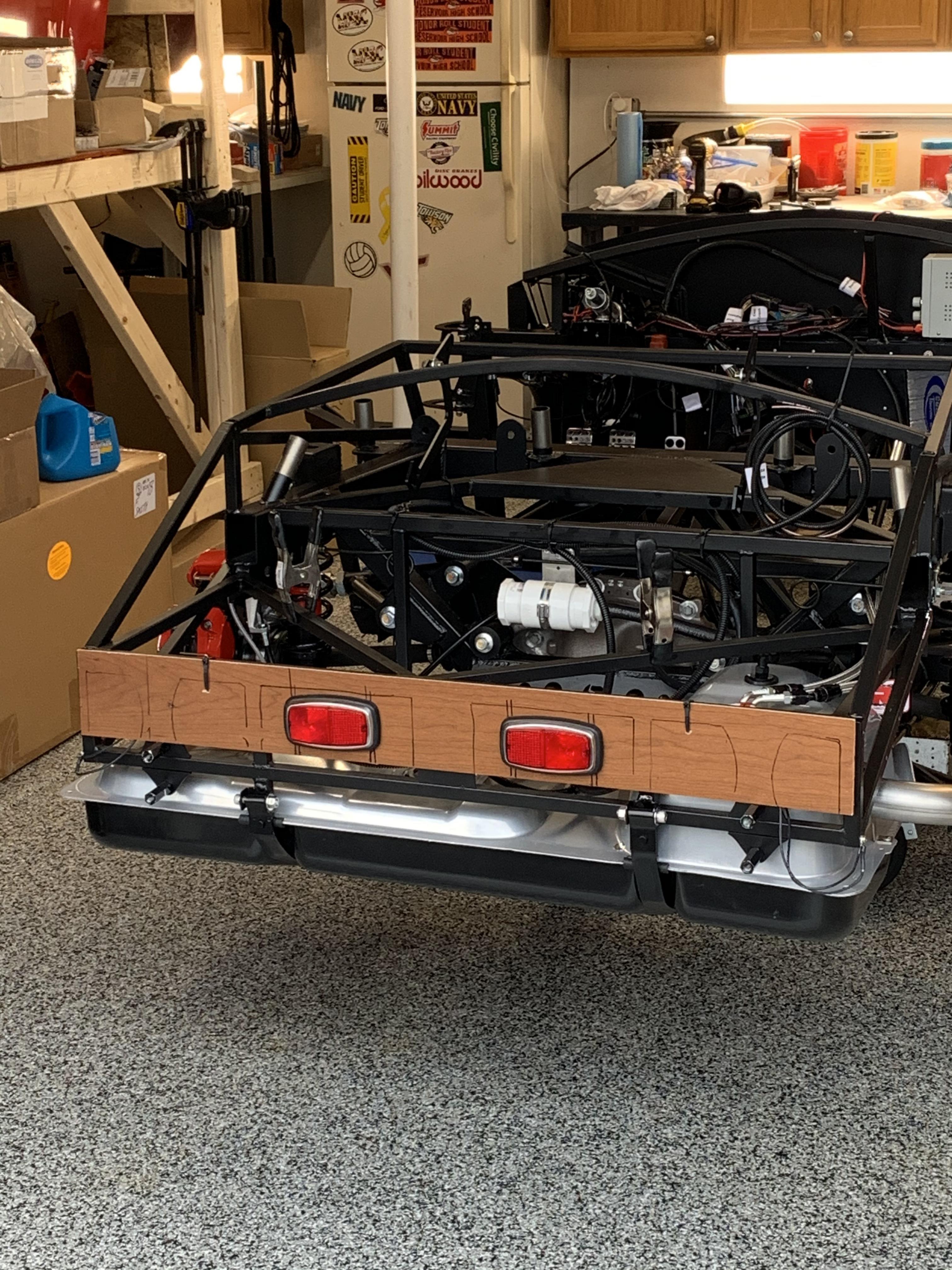 Tail light mock up