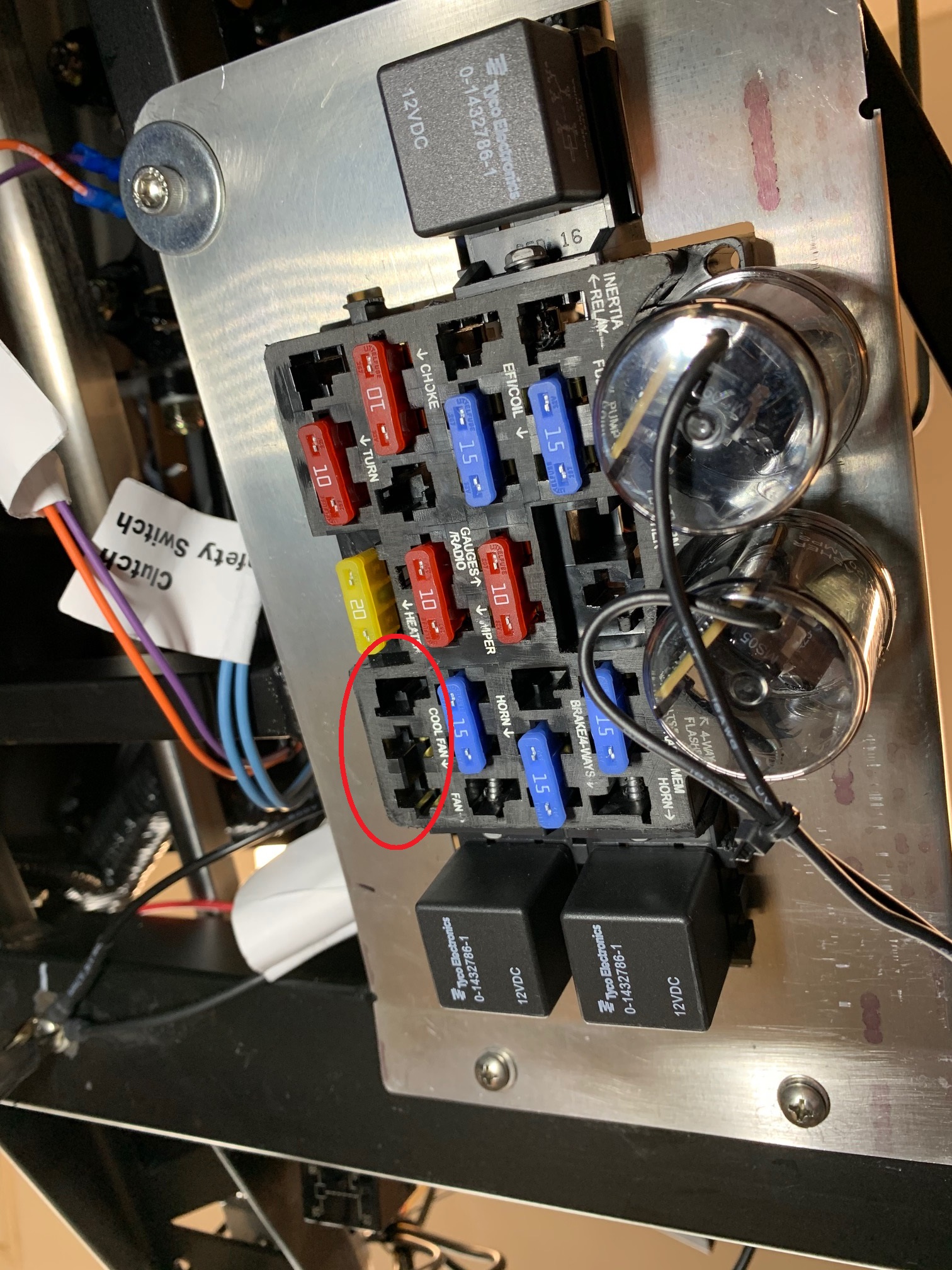 Missing Fan Fuse