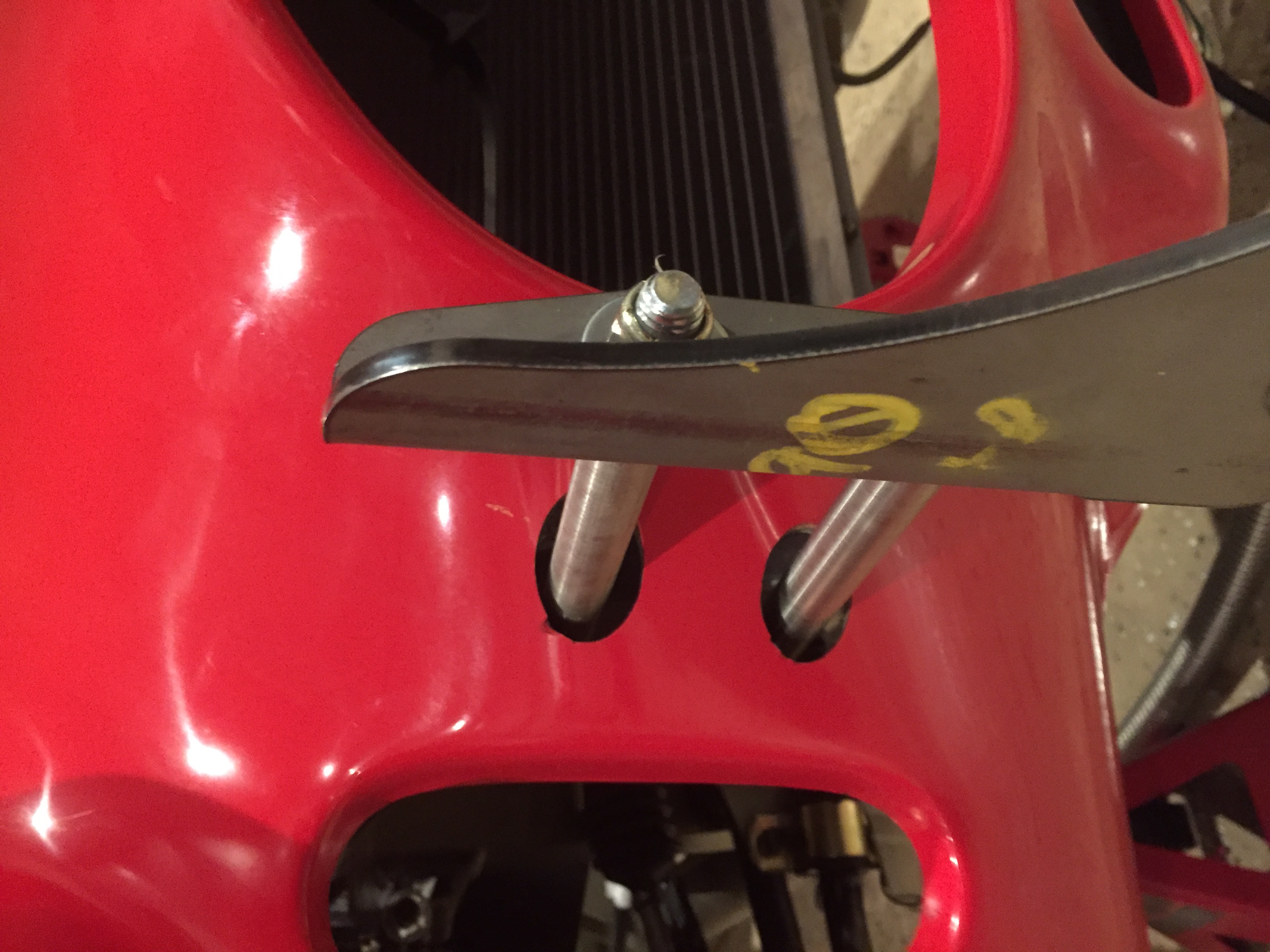 Passenger Side Bumper Mount 1