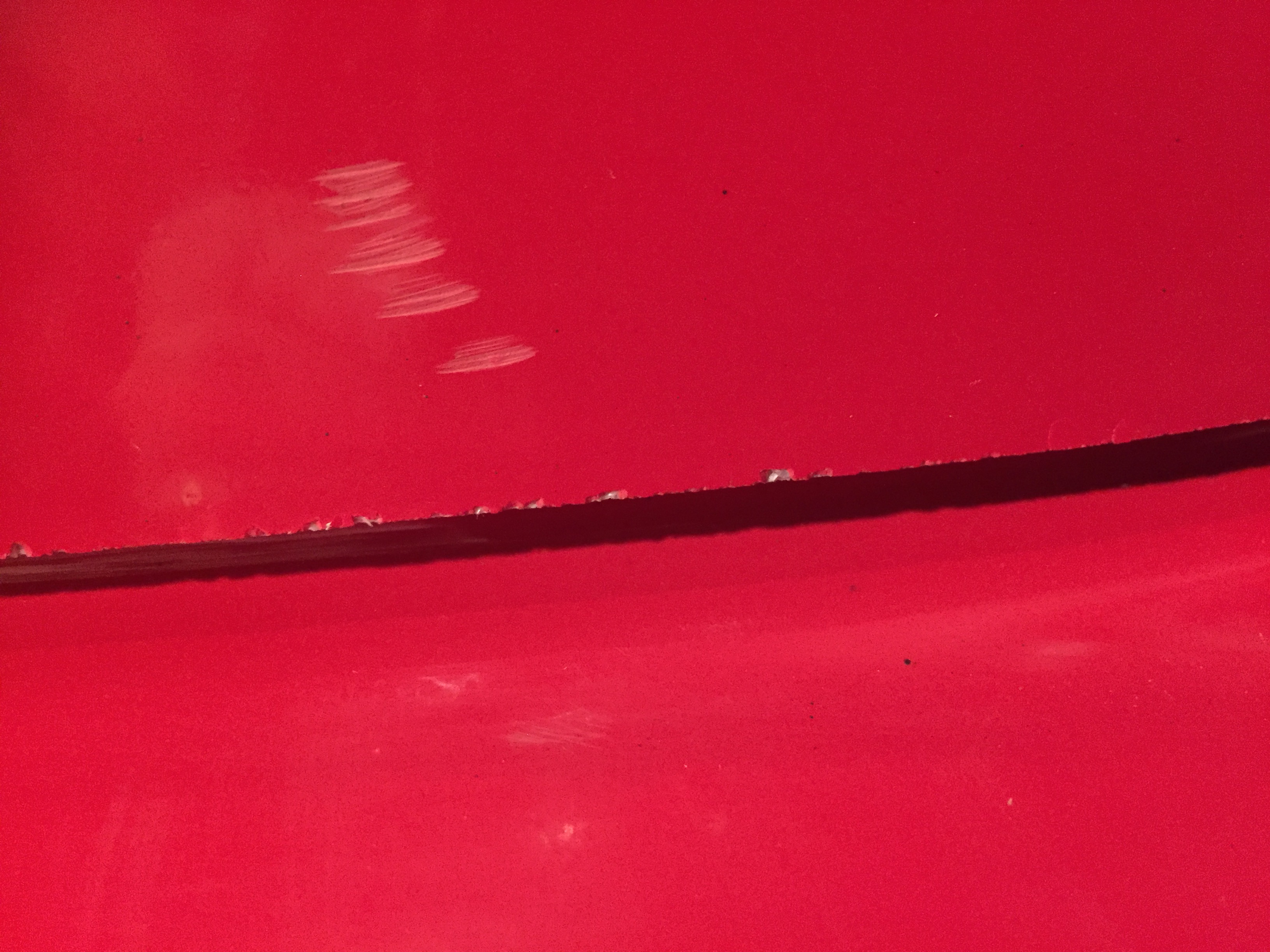 Passenger side door -Rear Gap