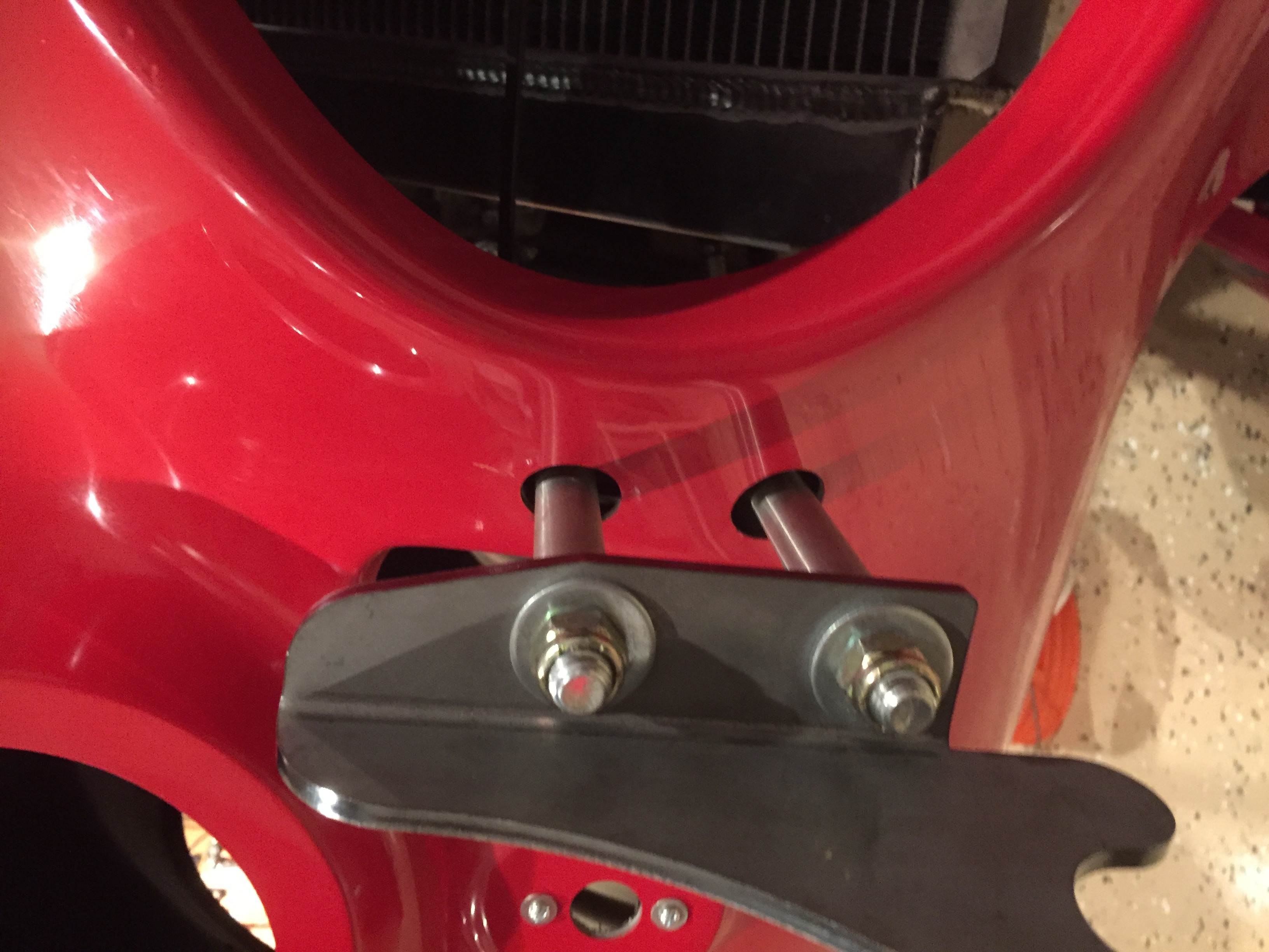 Passenger Side Bumper Mount