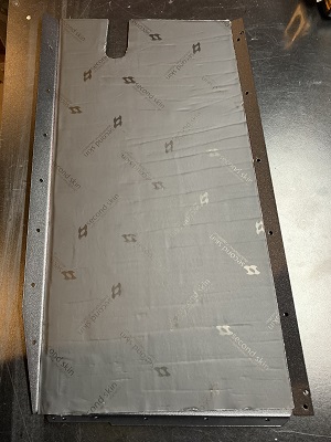 DS Footbox Outer Top Insulation
