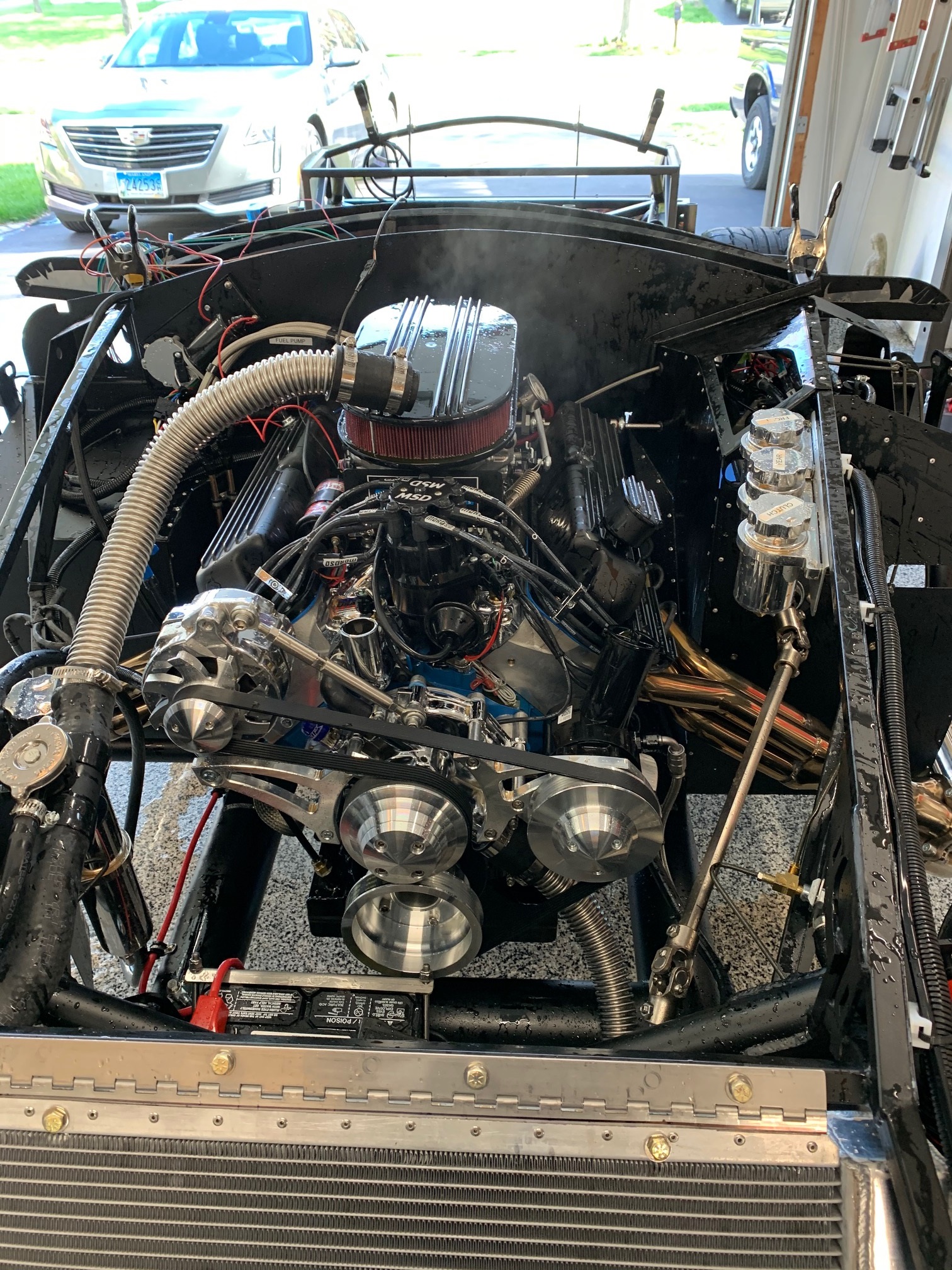 Hose blow off