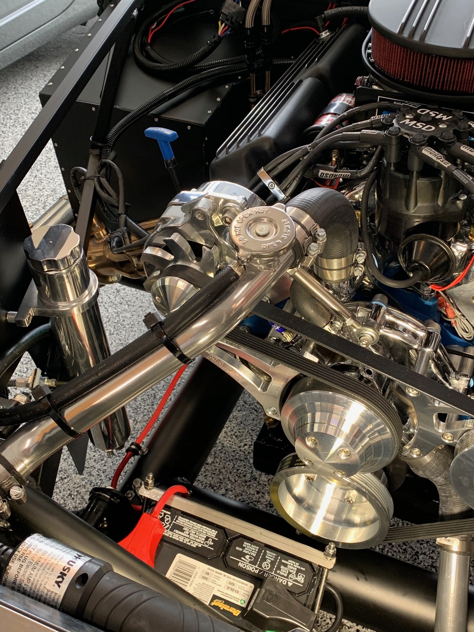 Double clamp cool tubes