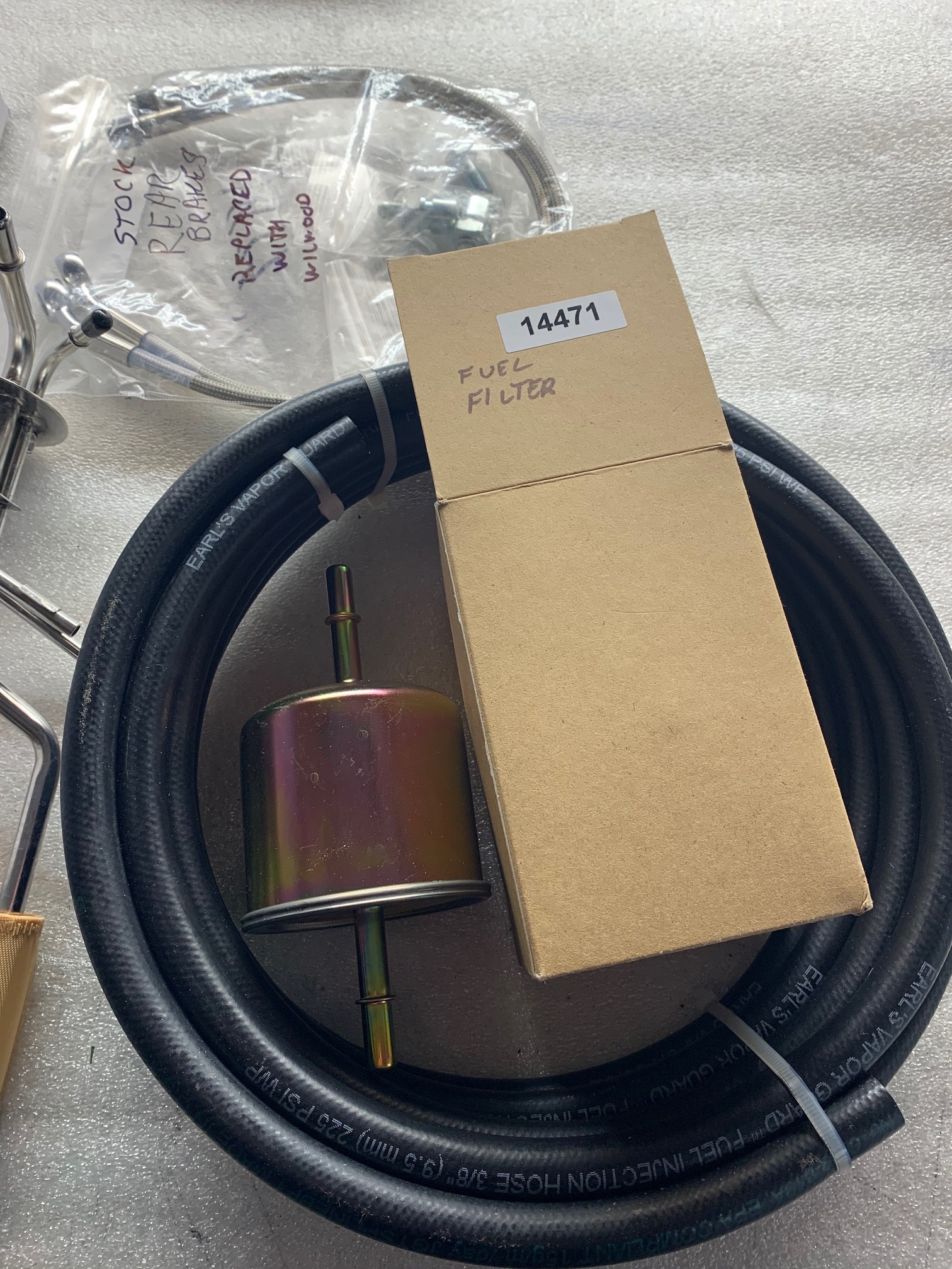 Filter and hose