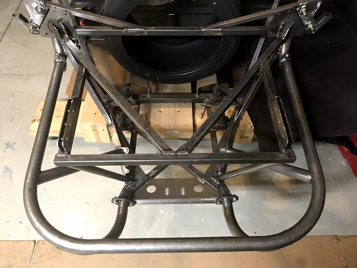 818JSR Rear Bumper n Stanchion Subframe  1a