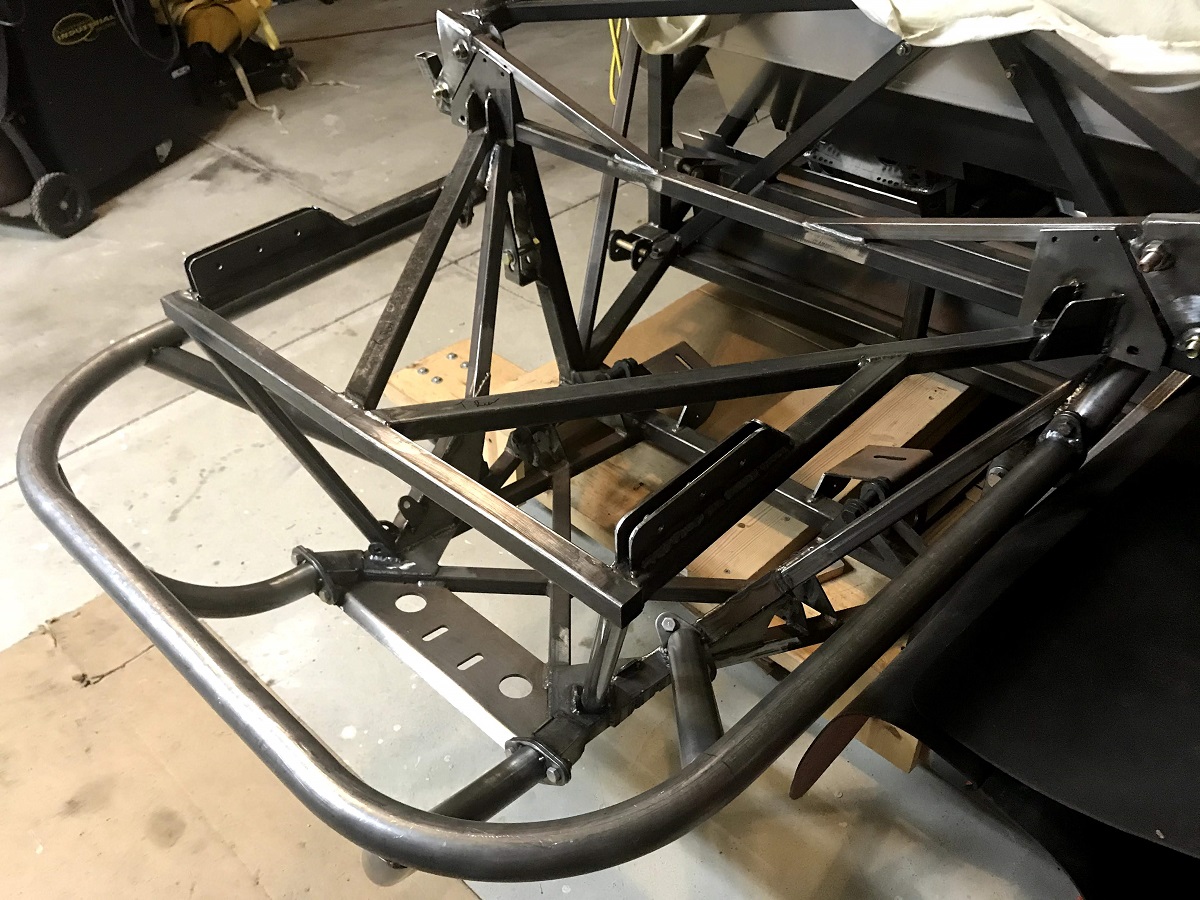 818JSR Rear Bumper n Stanchion Subframe  7a
