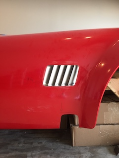 Passenger side Louver