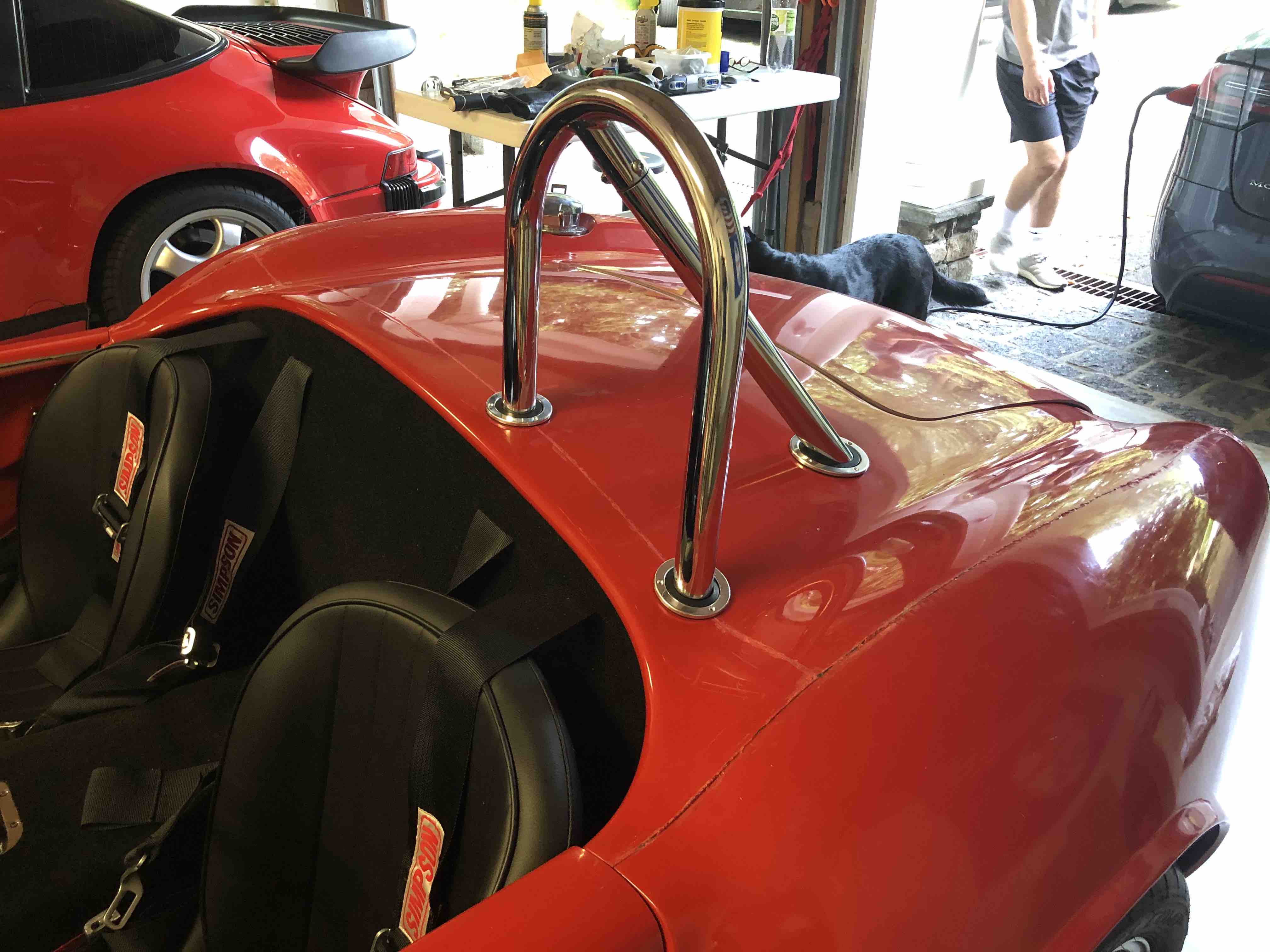 roll bar chrome
