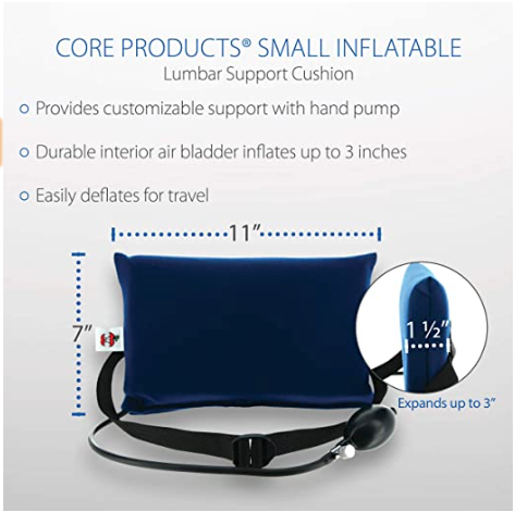 Lumbar pillow on Amazon