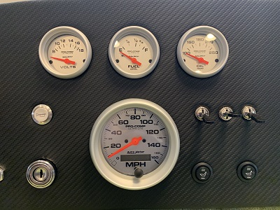 Finished Dash Closeup