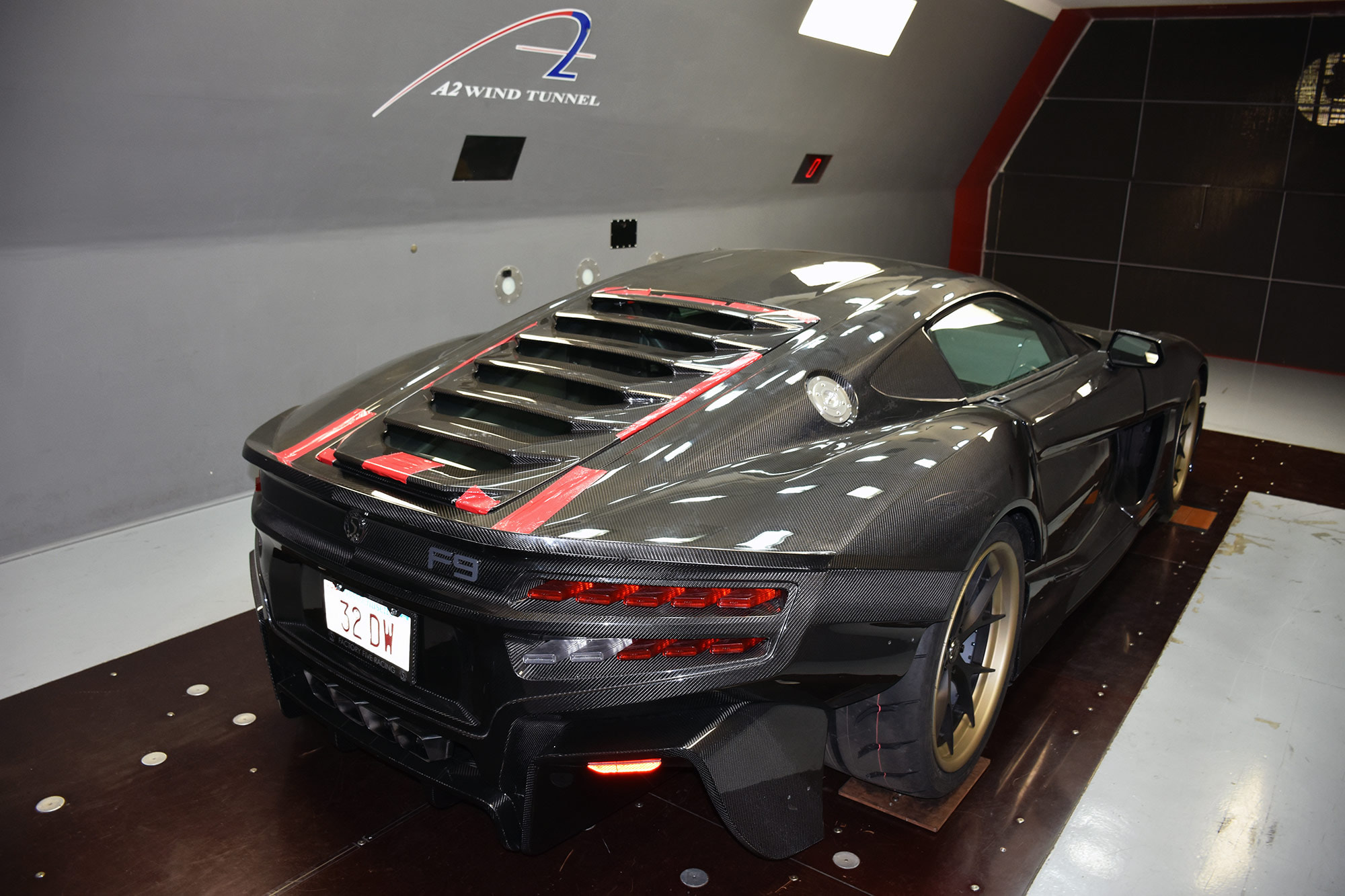 F9 wind tunnel