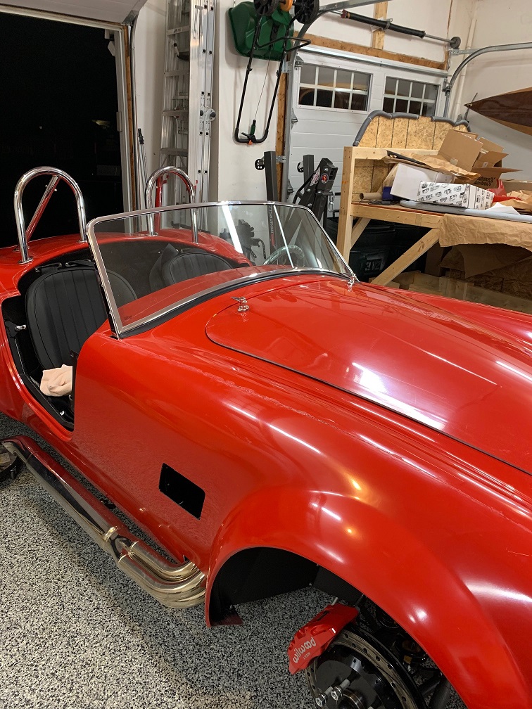 Windshield installed