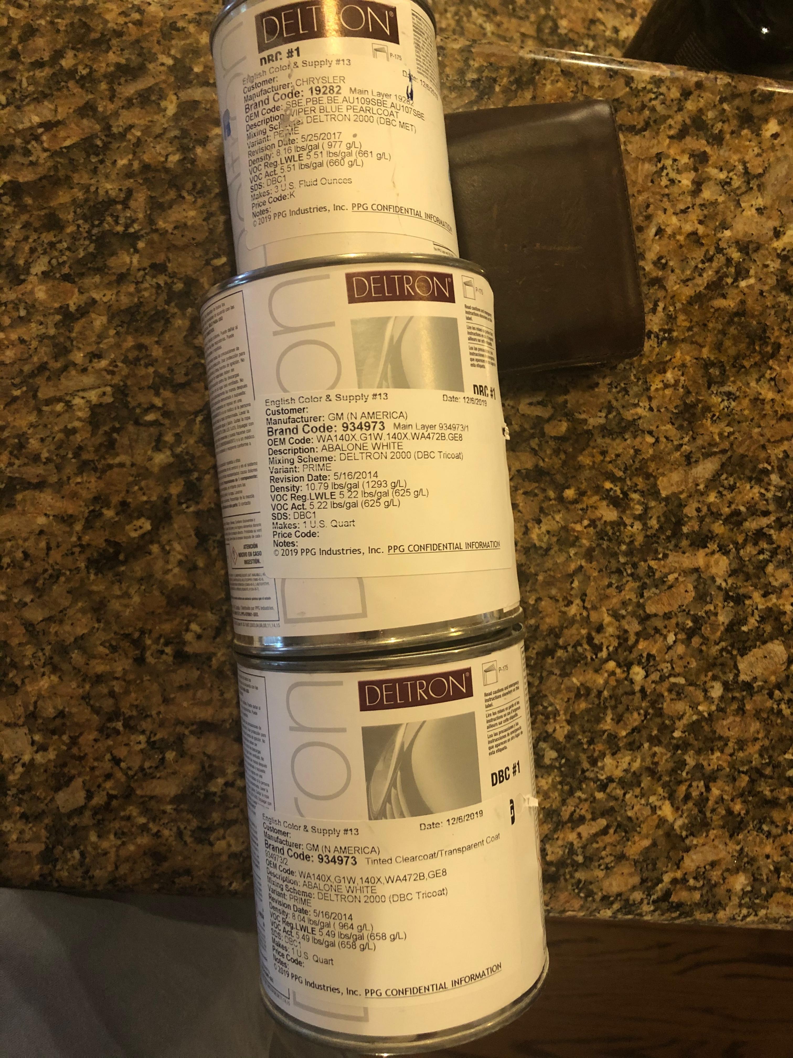 Paint Codes