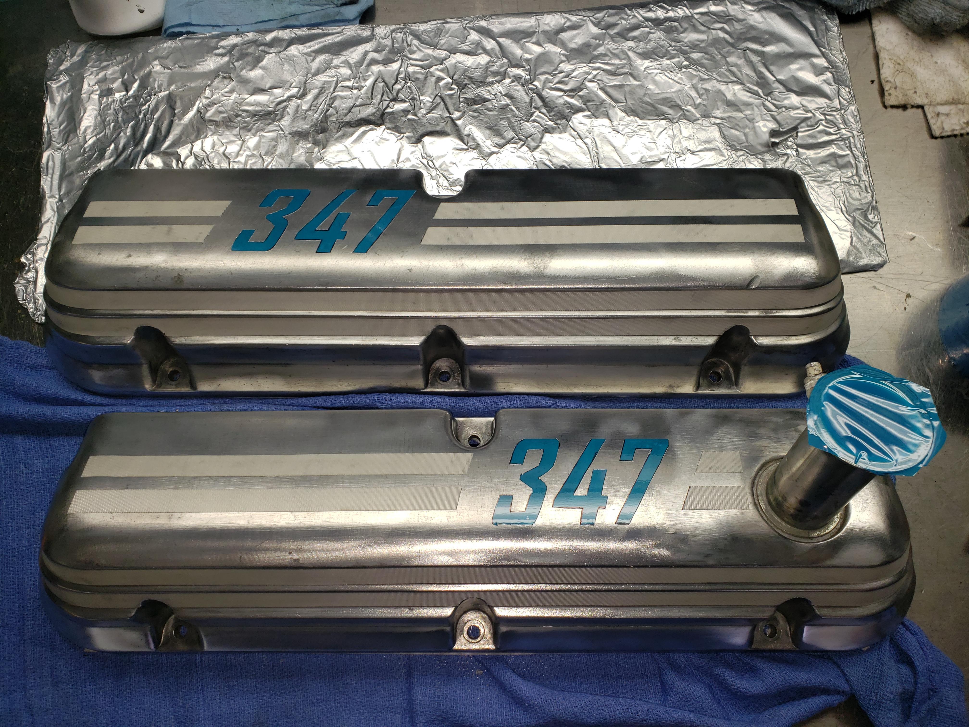 Valve covers, pre-powder coating