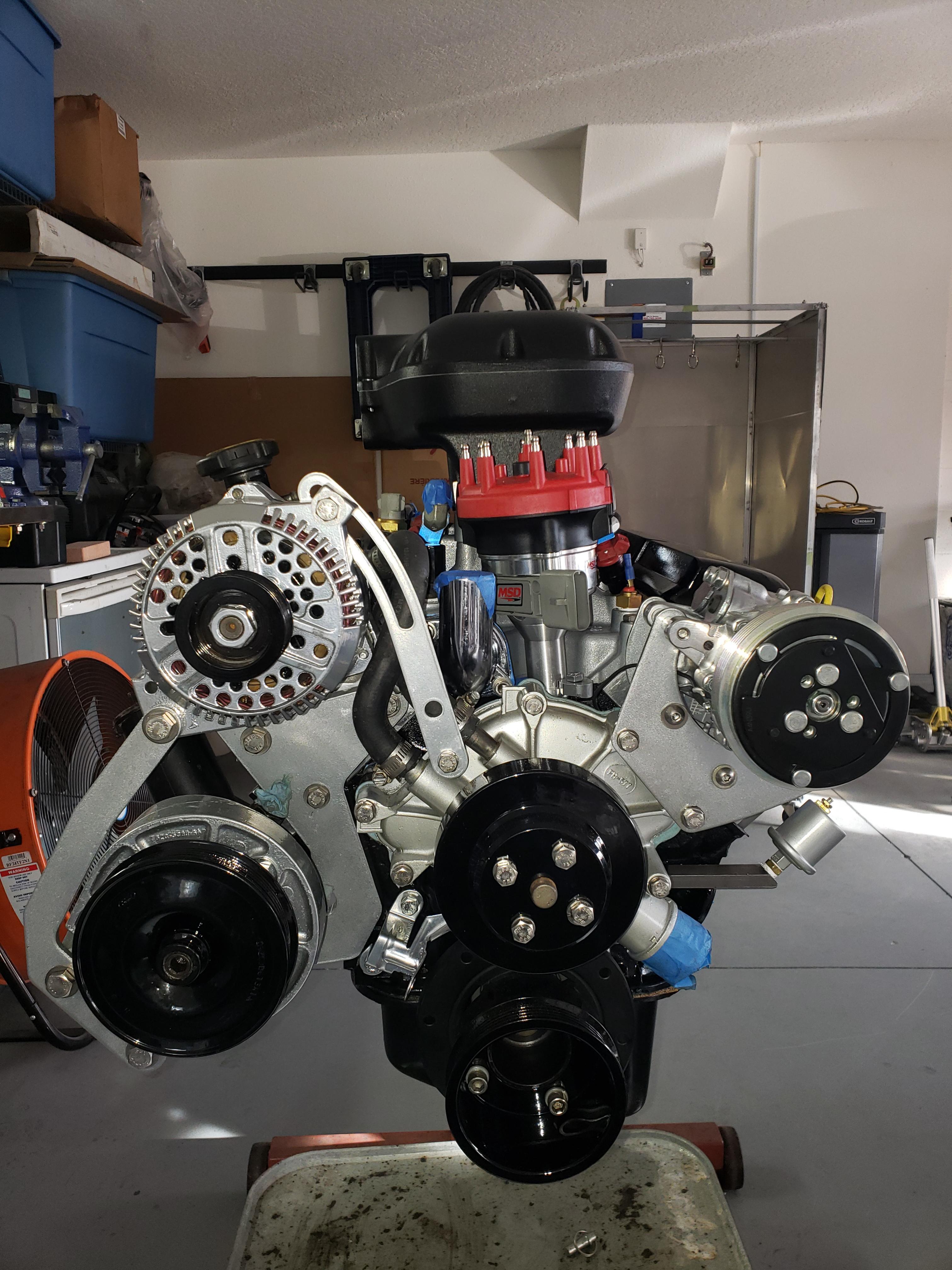 Accessory drive test-fitting