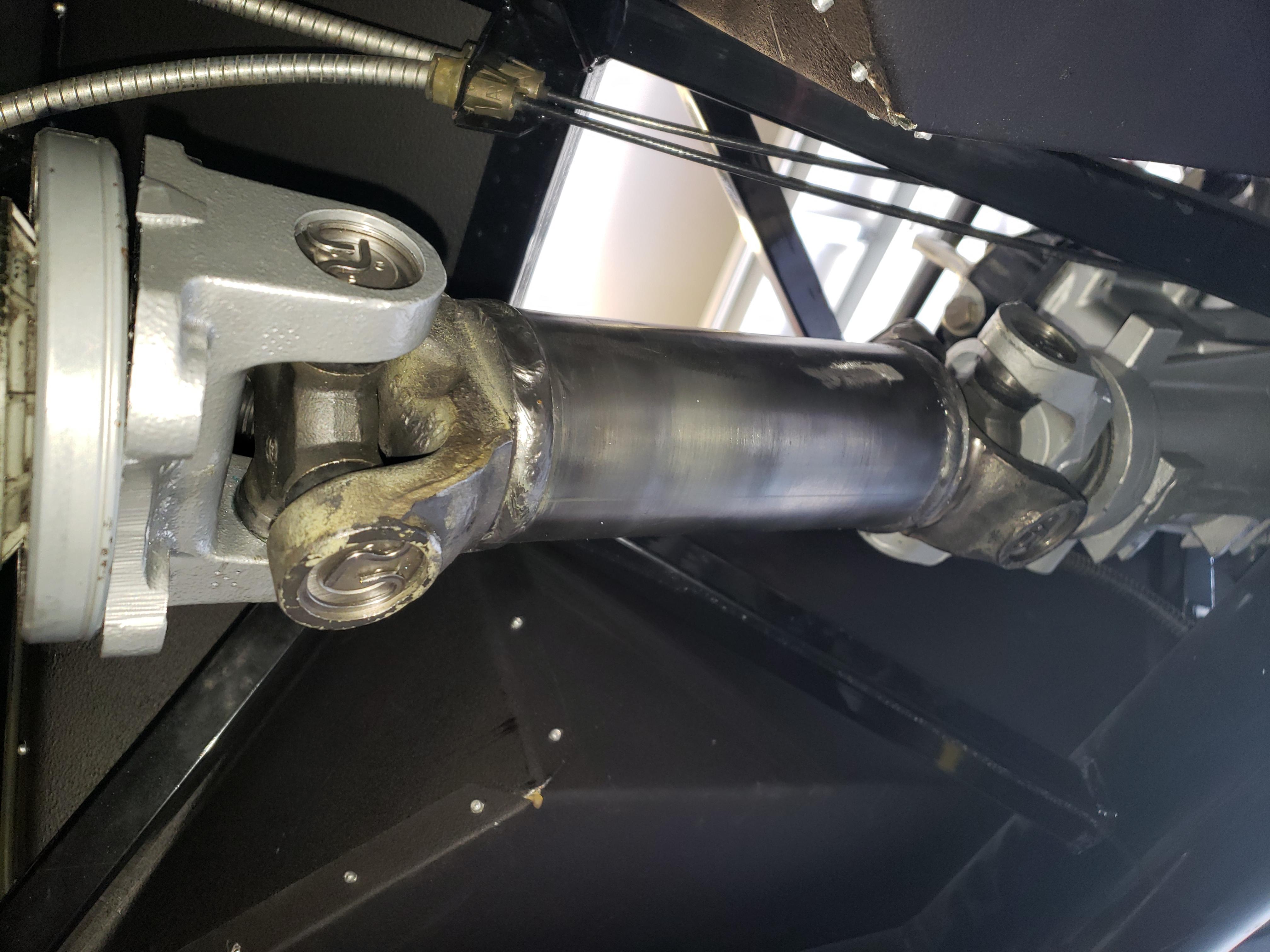 Driveshaft test-fitting