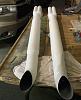 White exhaust pipes.