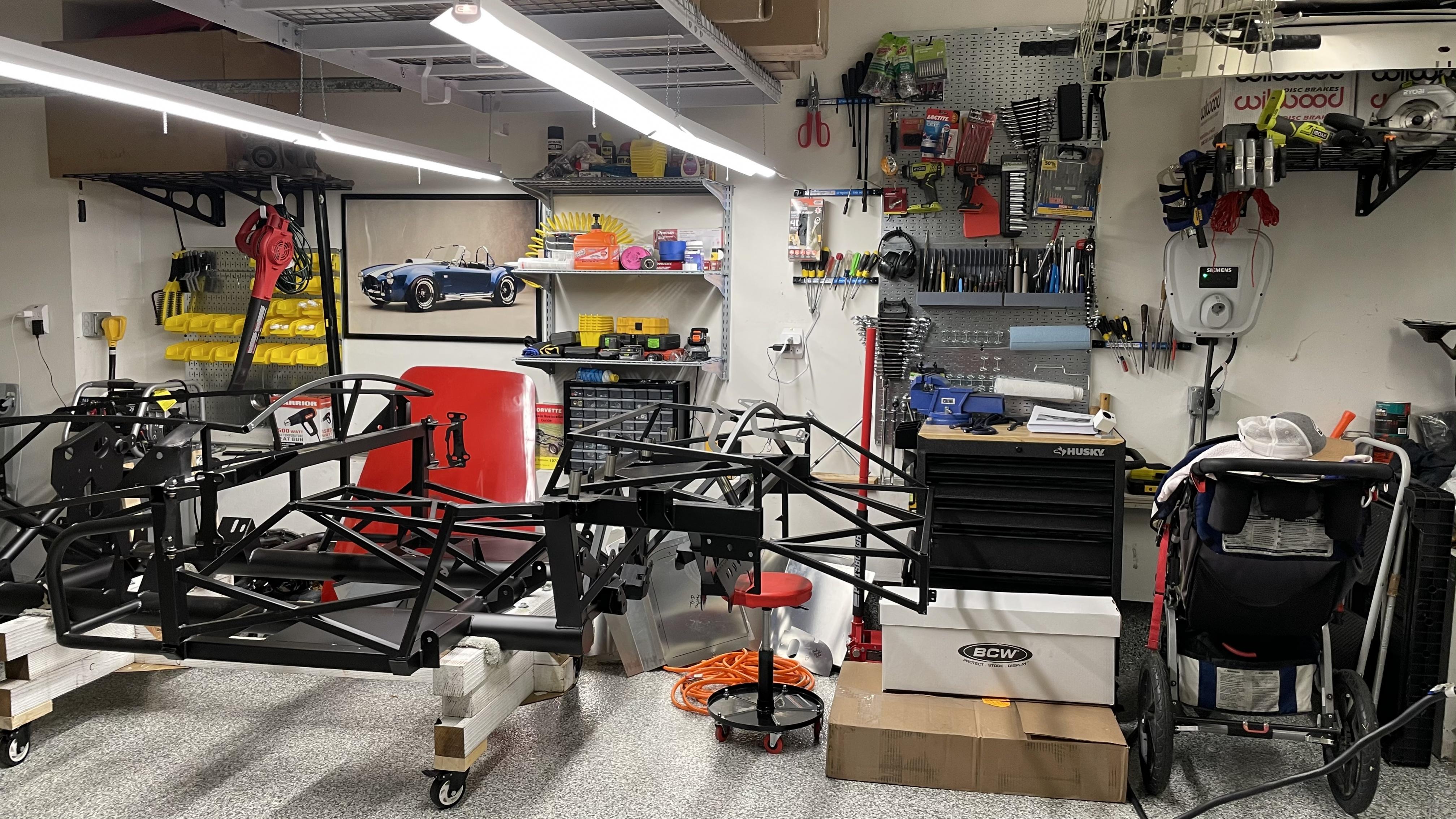 New garage buildout