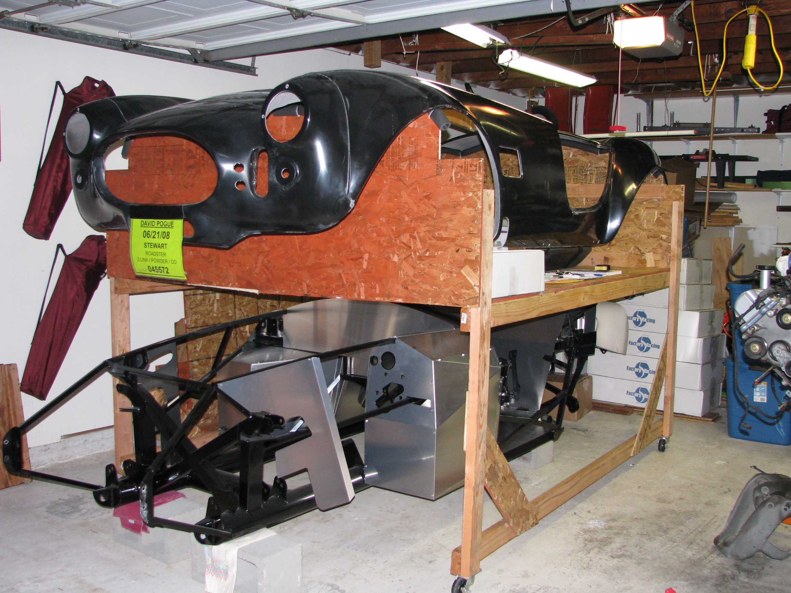 Frame and body buck
