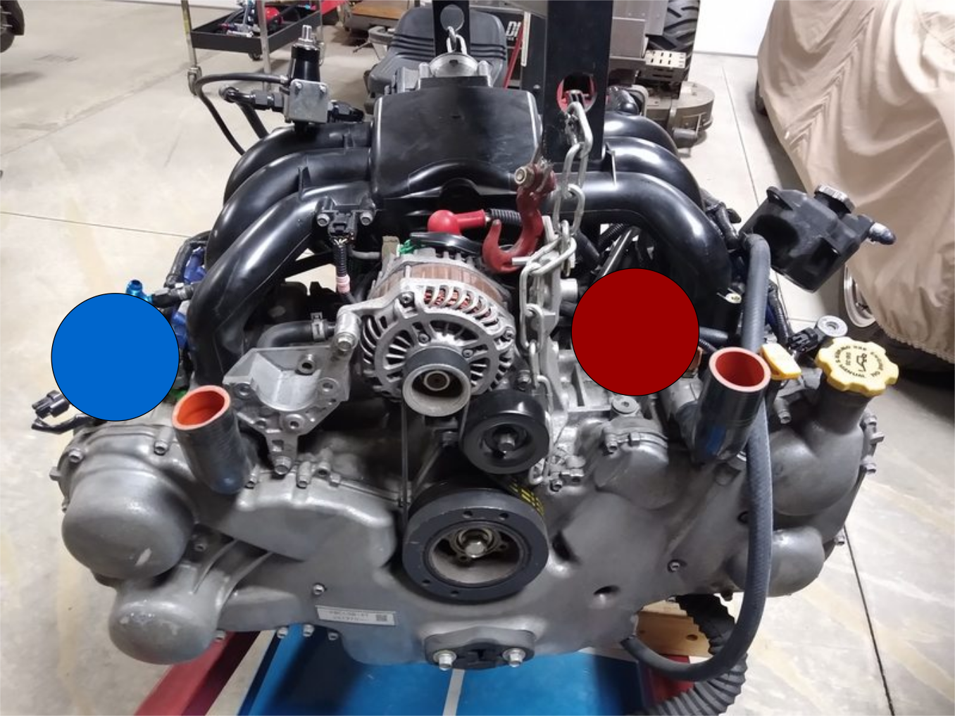 Supercharger Placement