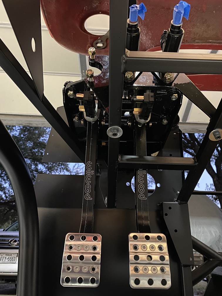 Pedals bottom installed 2