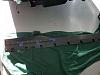 GT500 side skirts assembled