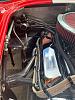 Fuel pressure gauge and sparkplug wiring.
