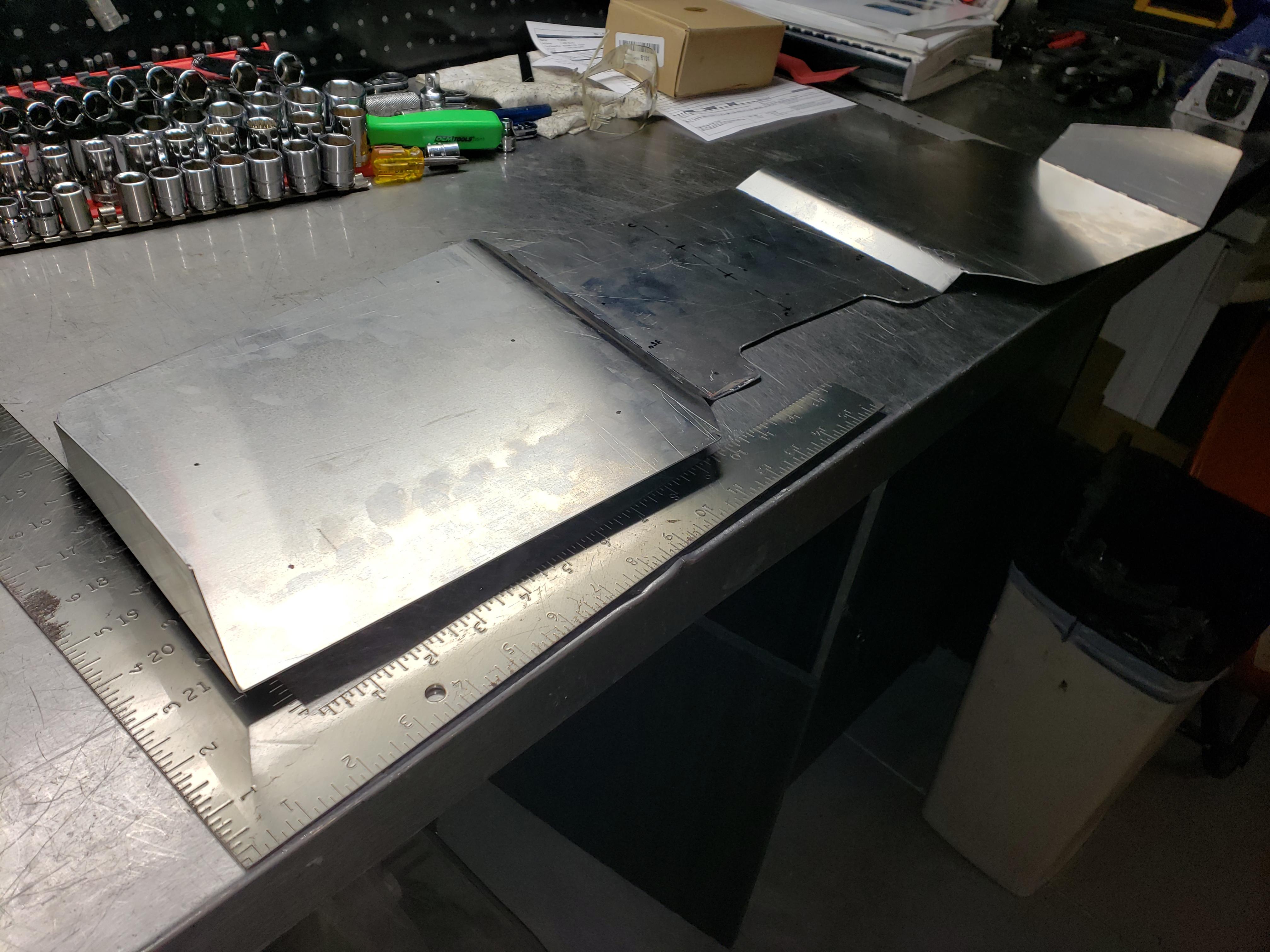 Rear diffuser core