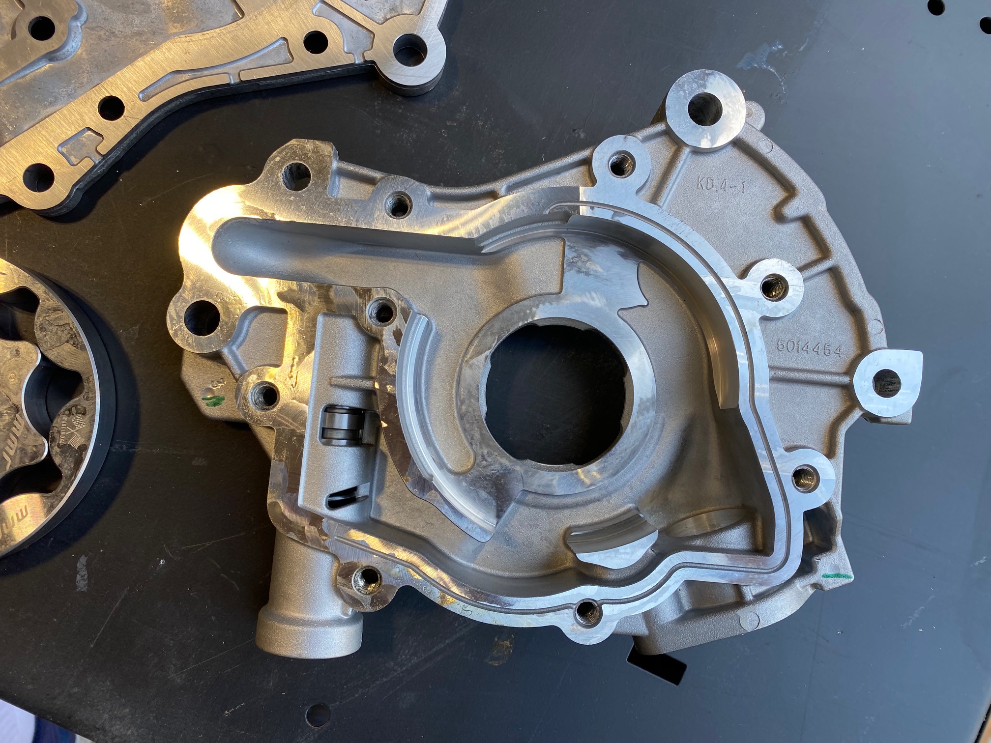 New Mustang Oil Pump Housing