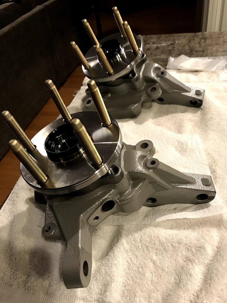 STi Front Uprights assy wARP studs  1a