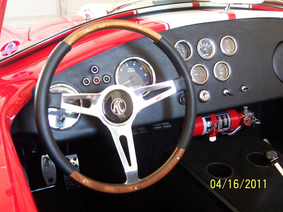 Tangent leather half wrap & fire extinguisher added.