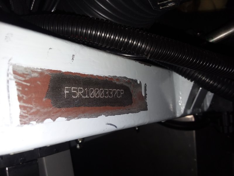 Chassis number