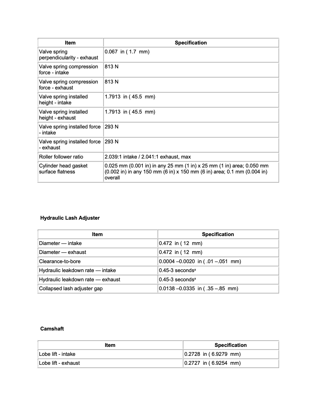 18 20 Mustang GT engine specs3