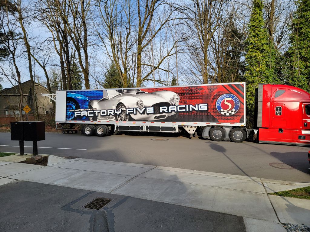 Truck Arrives