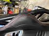 corbeau positioned showing seat extending past frame