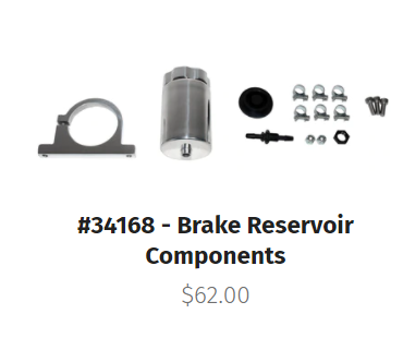 FFR Brake Reservoir Kit