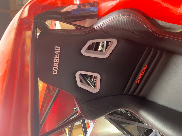 driver seat in place