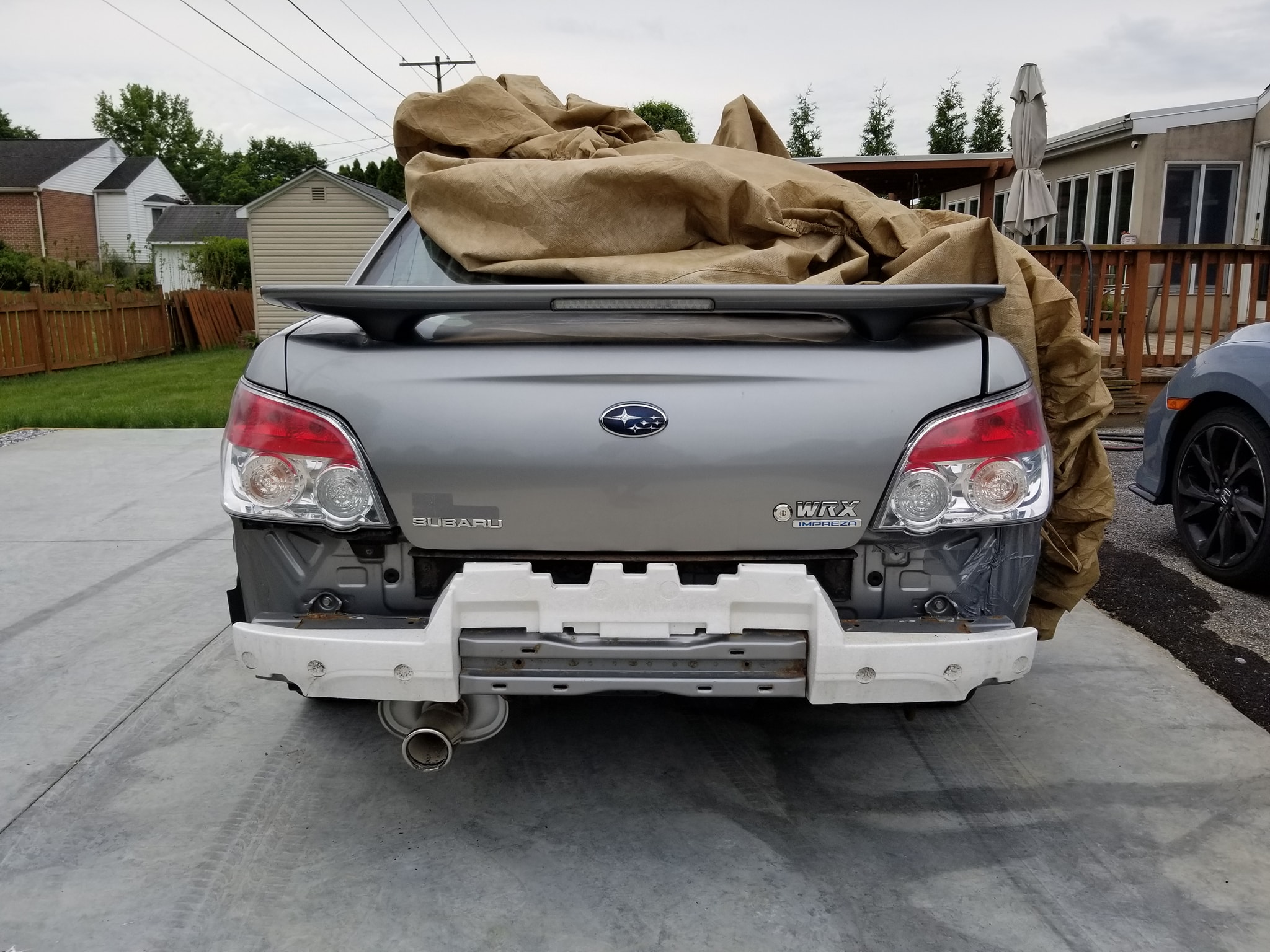 Found the tail lights in the trunk and they work!
