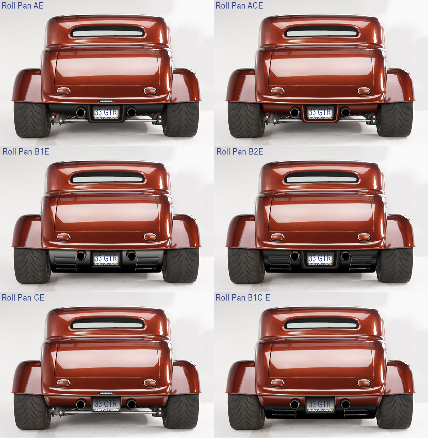 14 Roll Pan Exhausts