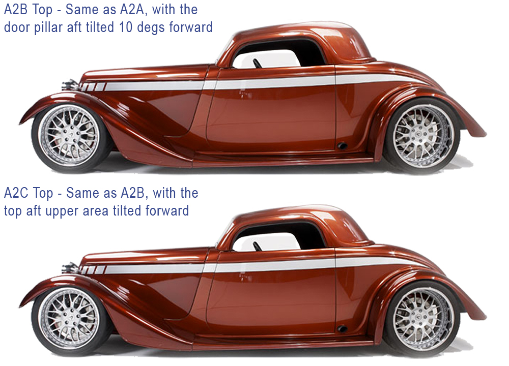 16 Tops A2B, A2C