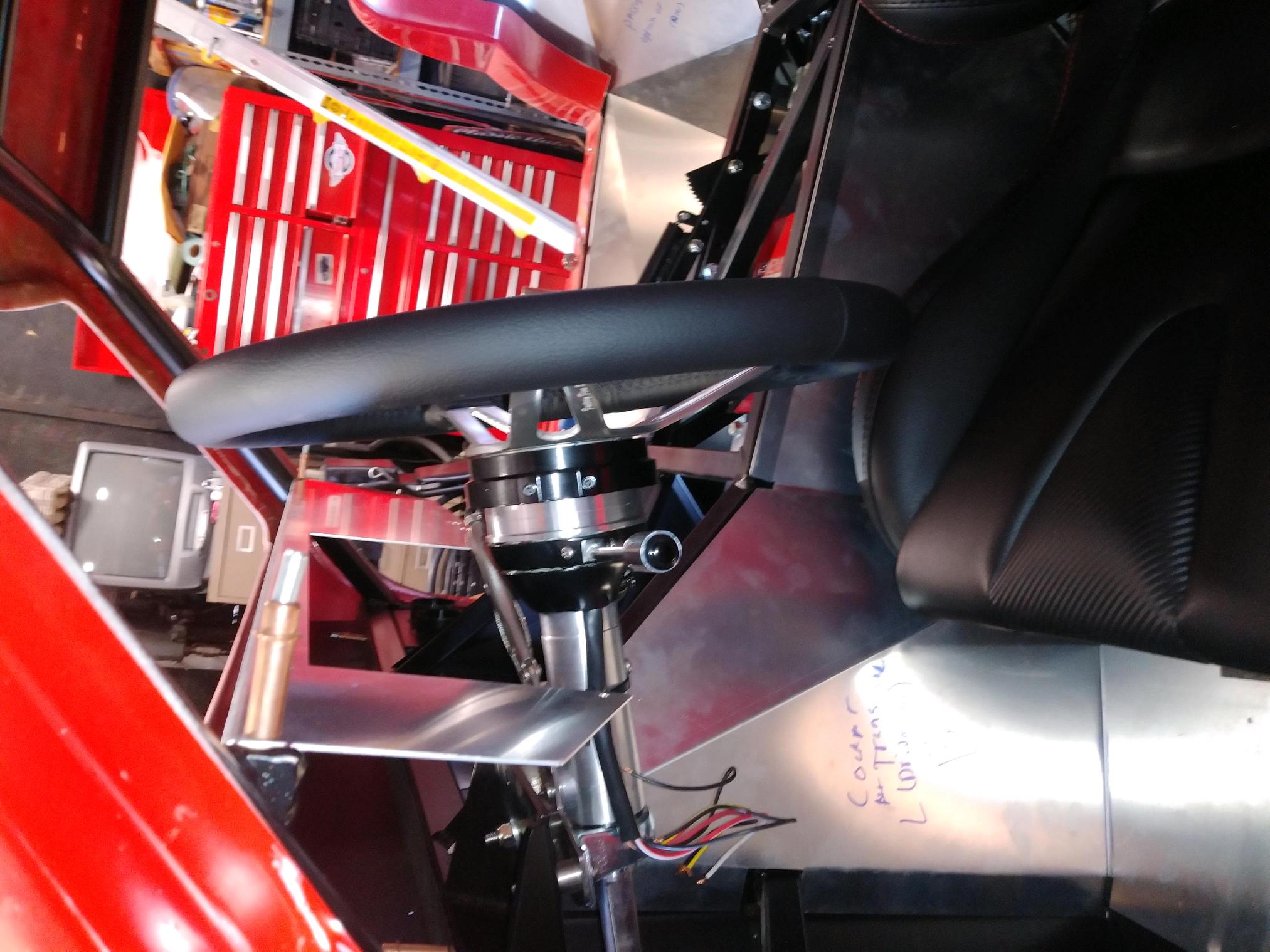 side view short steer whl