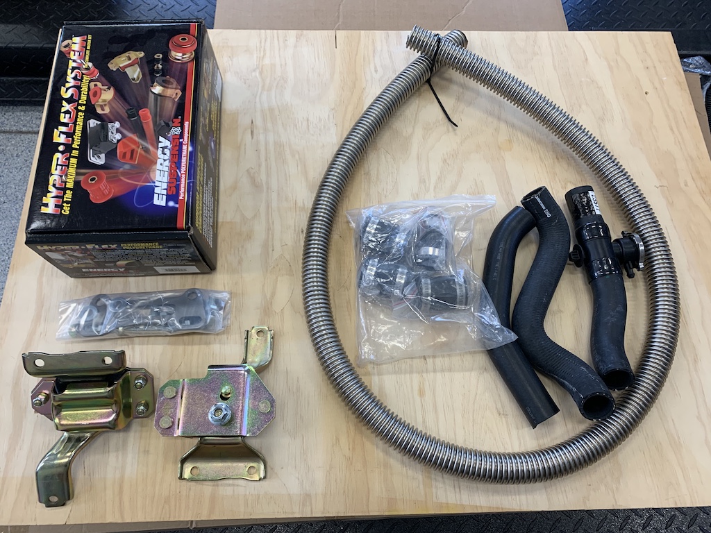 Engine mount   radiator hoses
