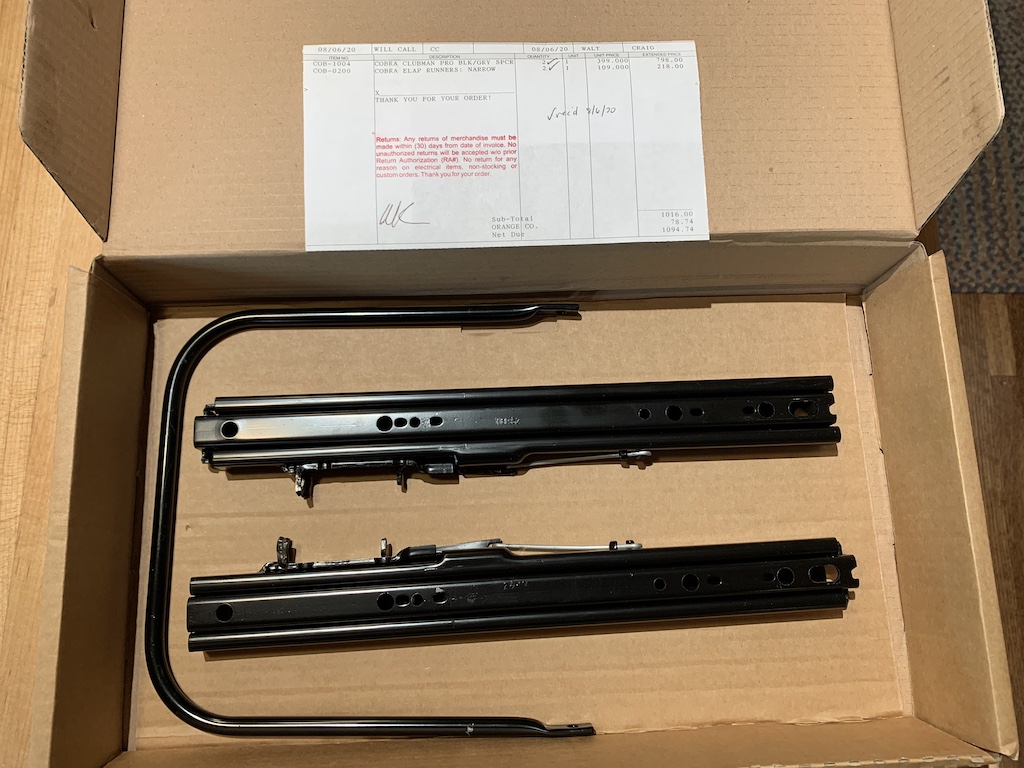 Seat sliders