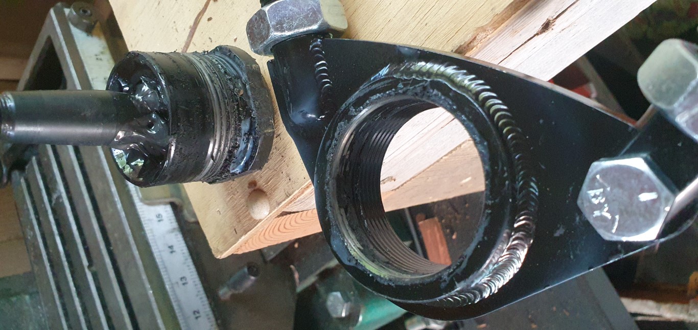 ball joint and UCA after removal